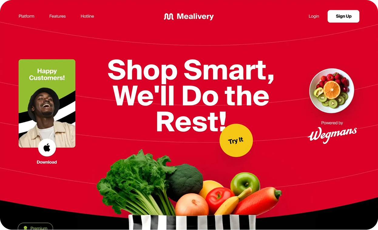 Mealivery — Shop smart, we'll do the rest